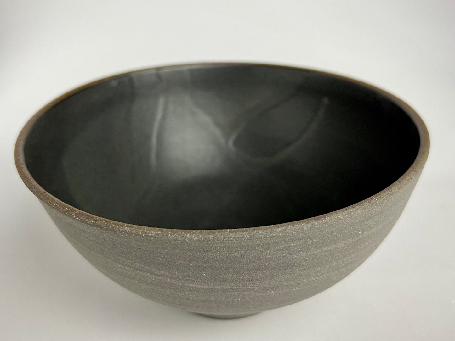 Black & White Nerikomi Chawan - 白黒練りこみ茶碗