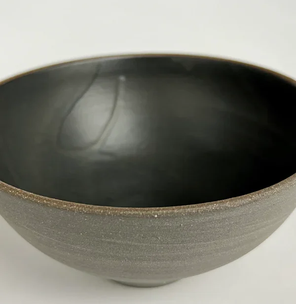 Black & White Nerikomi Chawan - 白黒練りこみ茶碗 - Image 4