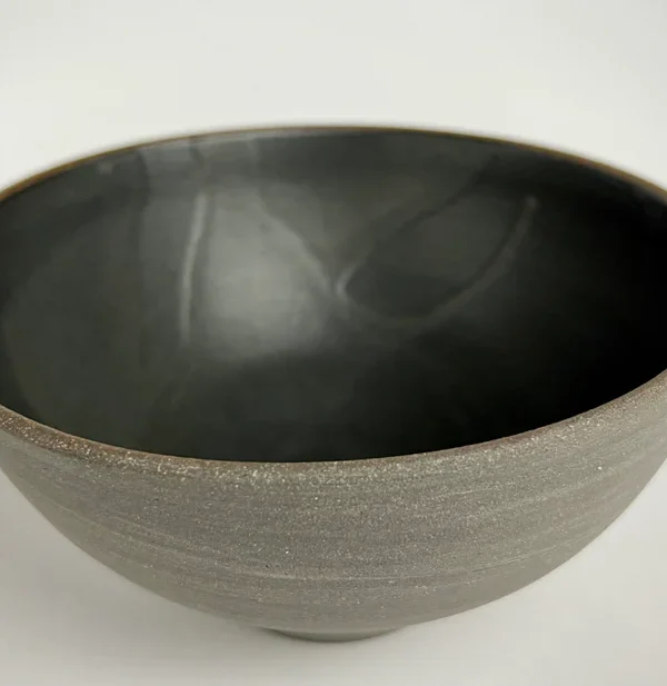 Black & White Nerikomi Chawan - 白黒練りこみ茶碗 - Image 3